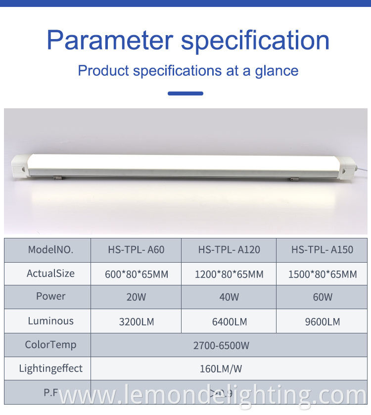 Weather-proof LED lamp